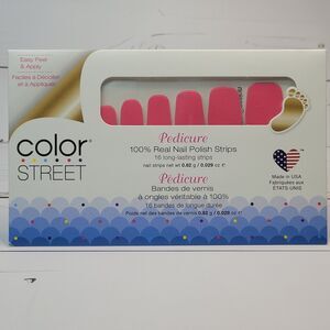 Color Street pedicure set Watermelon Session new in package